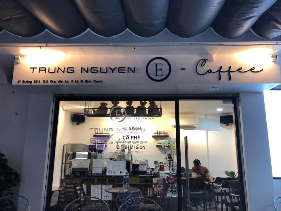 Quán cafe Trung Nguyên e-coffe